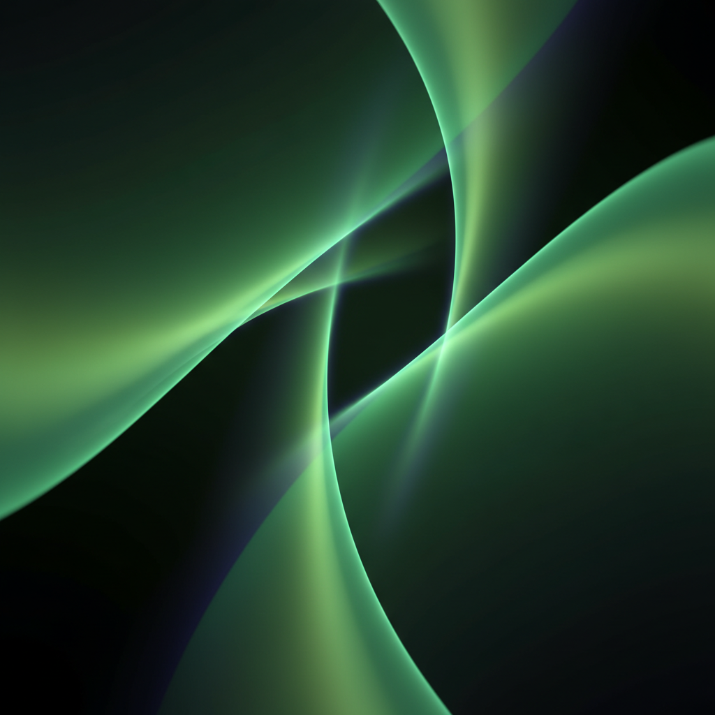 Abstract green gradients background