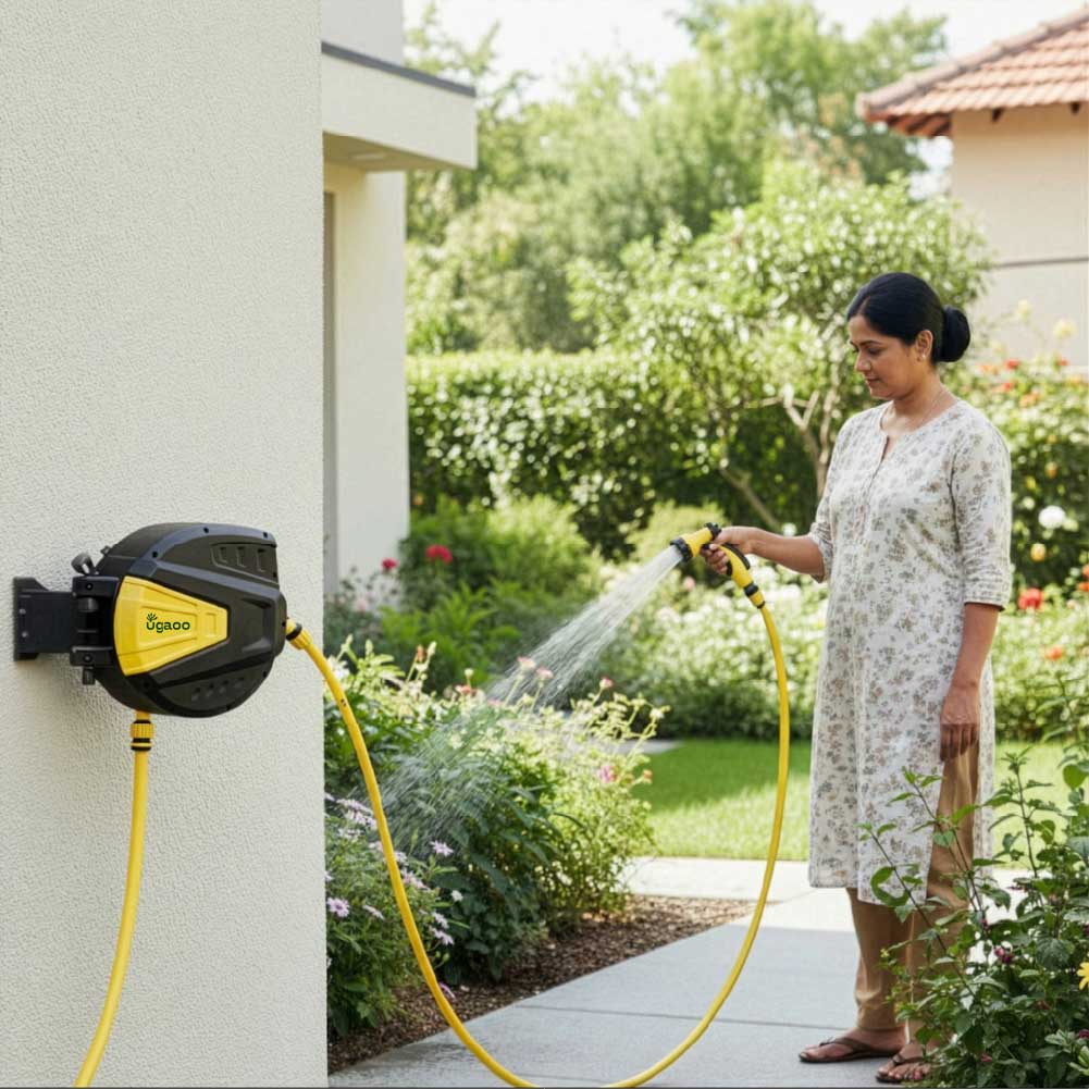 Retractable Garden Hose Reel